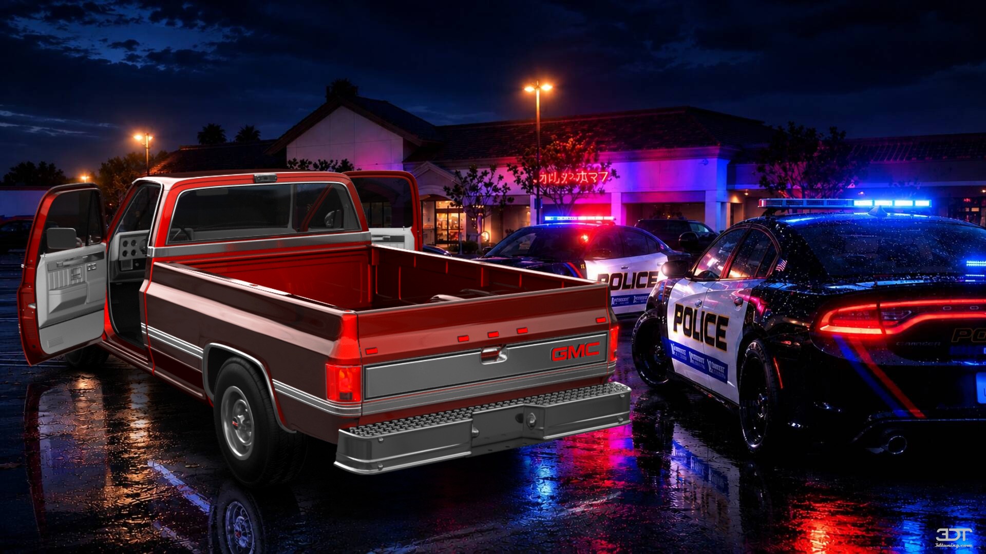 GMC Sierra 1500 2 Door pickup truck 1985 tuning