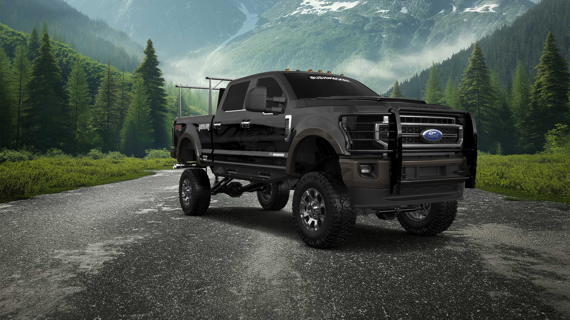 Ford F-250 4 Door pickup truck 2021