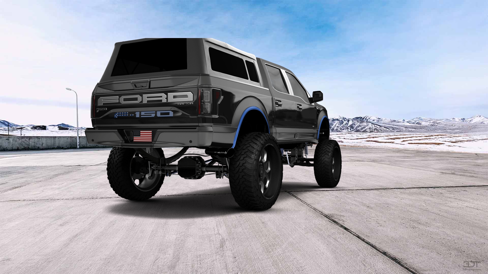 Ford F-150 challenge Truck 4019 tuning