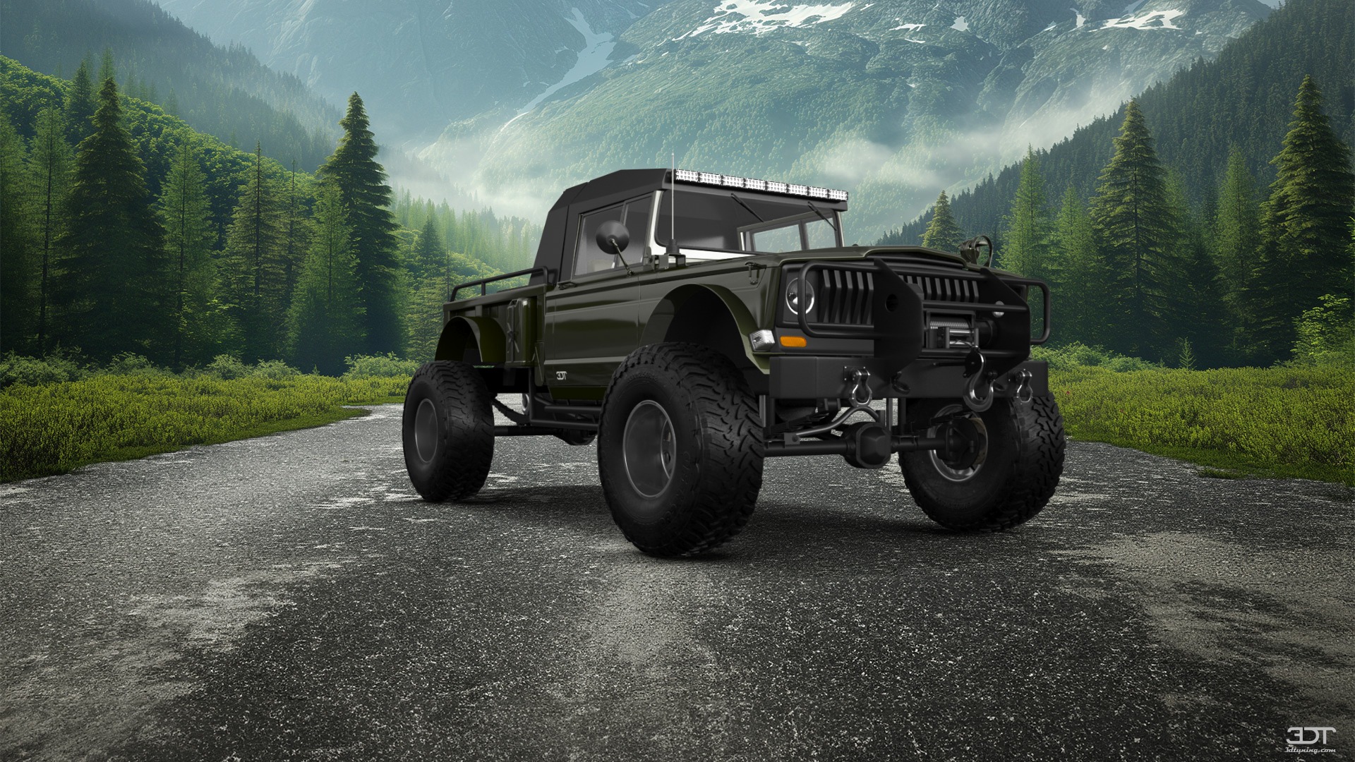 Jeep Kaiser M715 2 Door pickup truck 1968