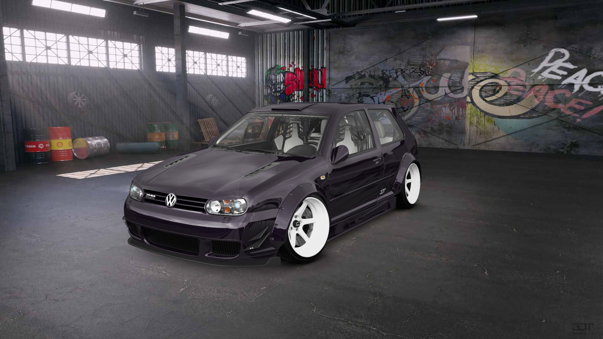 Volkswagen Golf 4 (mk4) 3 Door Hatchback 1997 tuning