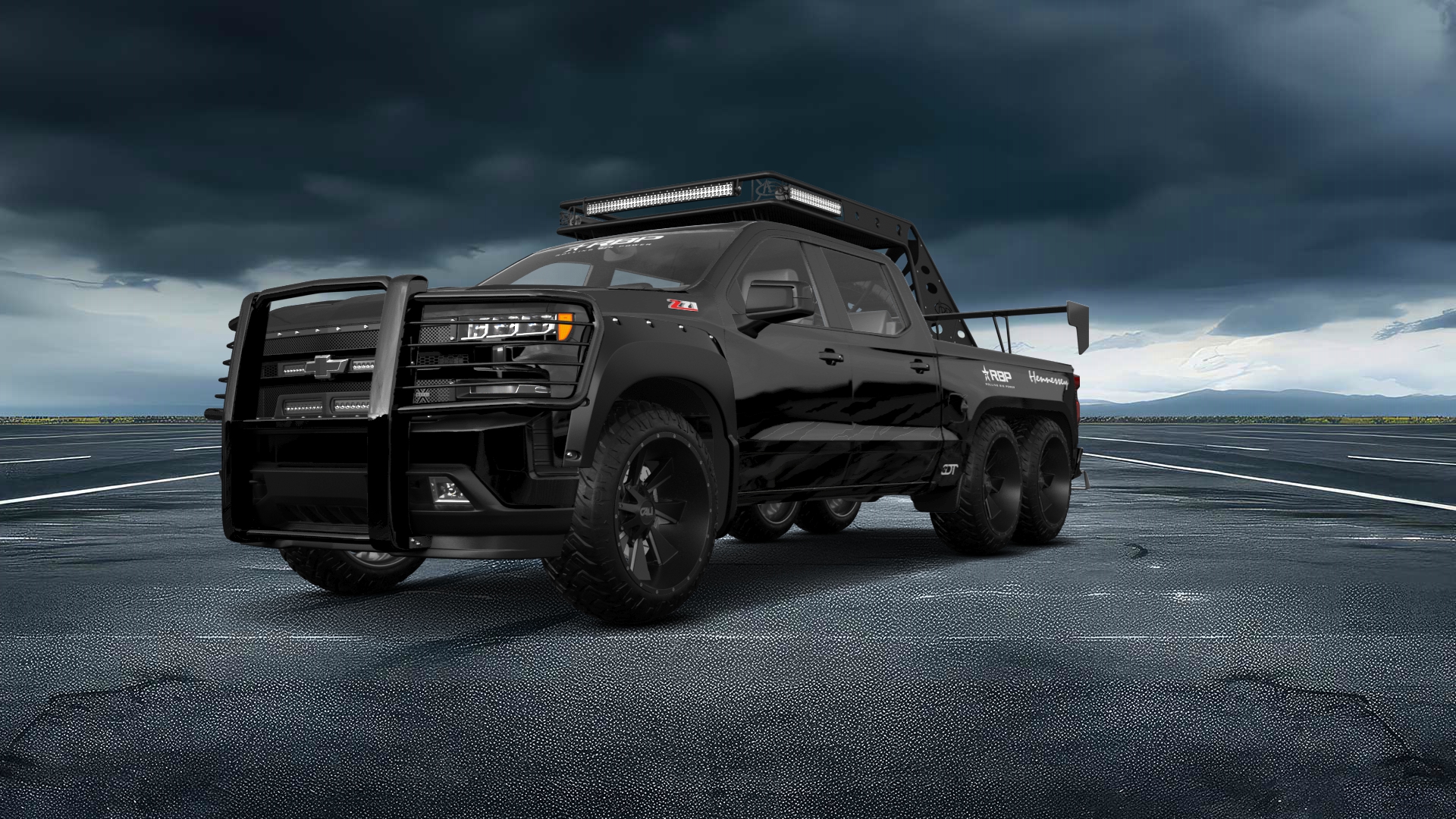 Chevrolet Silverado Hennessey Goliath 6X6 Truck 2020 tuning