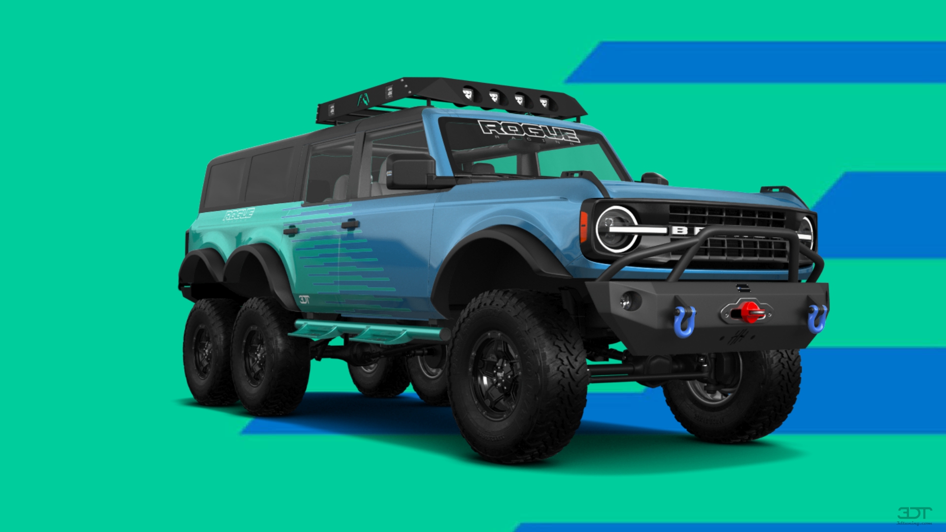 Ford Bronco 6X6 4 Door pickup truck 2021 图片