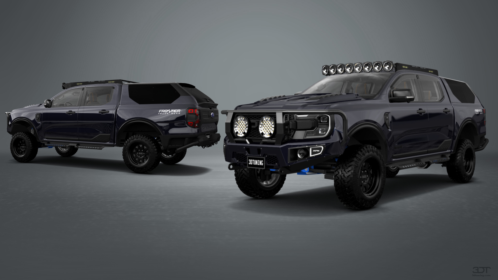 Ford Ranger 4 Door pickup truck 2022 tuning