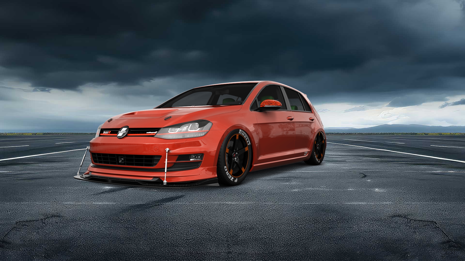 Volkswagen Golf 7 5 Door Hatchback 2013 tuning