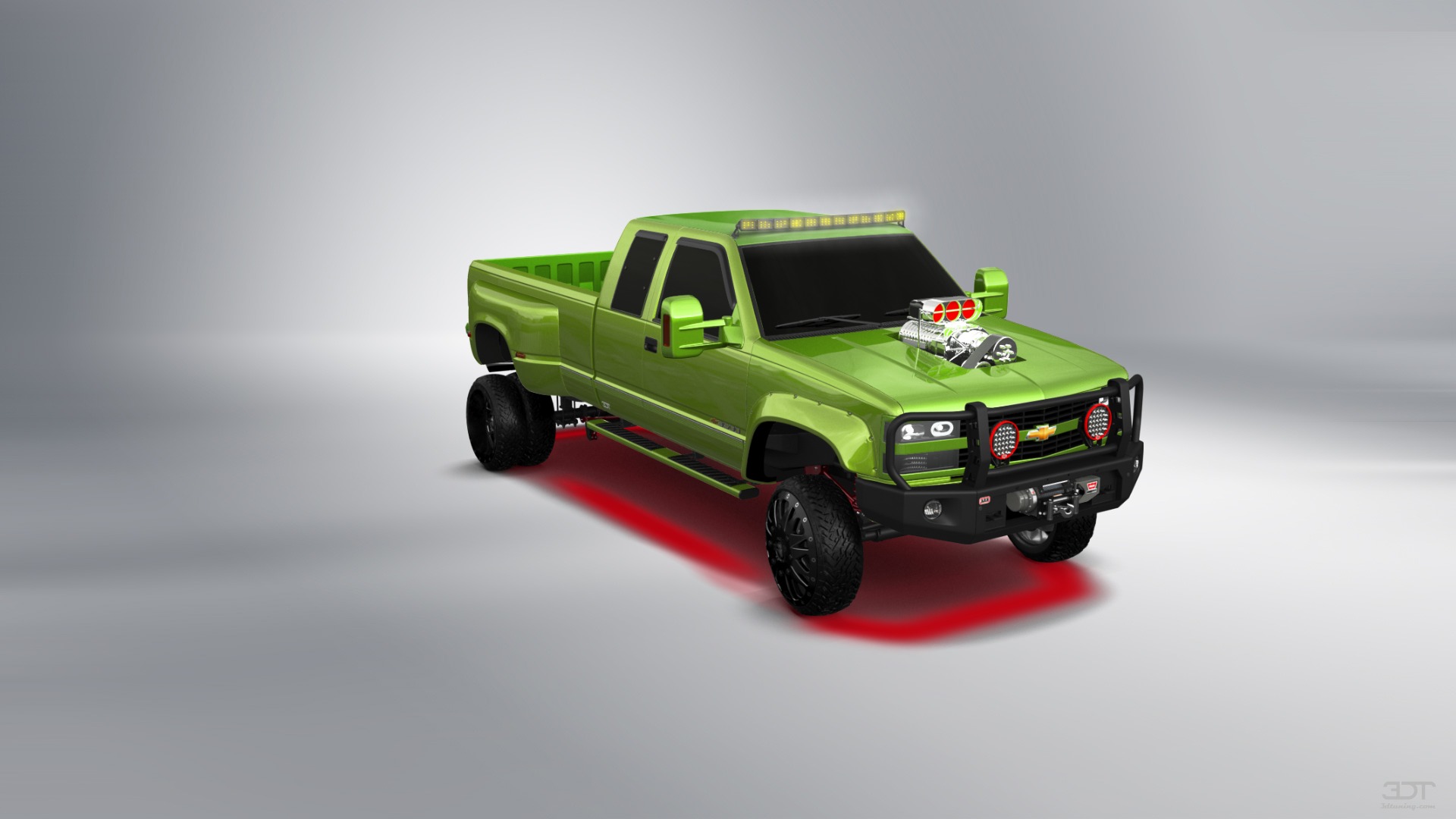 Chevrolet K3500 Extended Cab Pickup Truck 1988