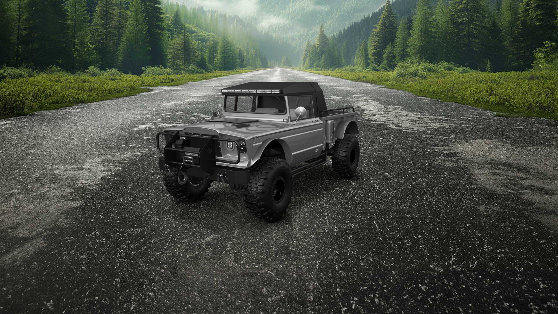 Jeep Kaiser M715 2 Door pickup truck 1968