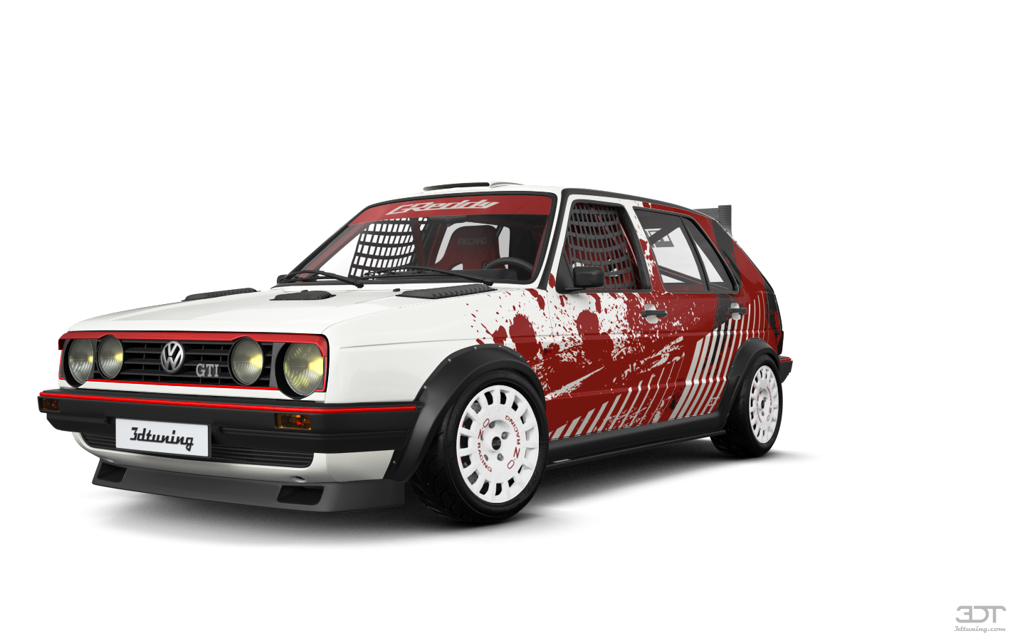 Tuning Volkswagen Golf Mk2 5 Door Hatchback 1983