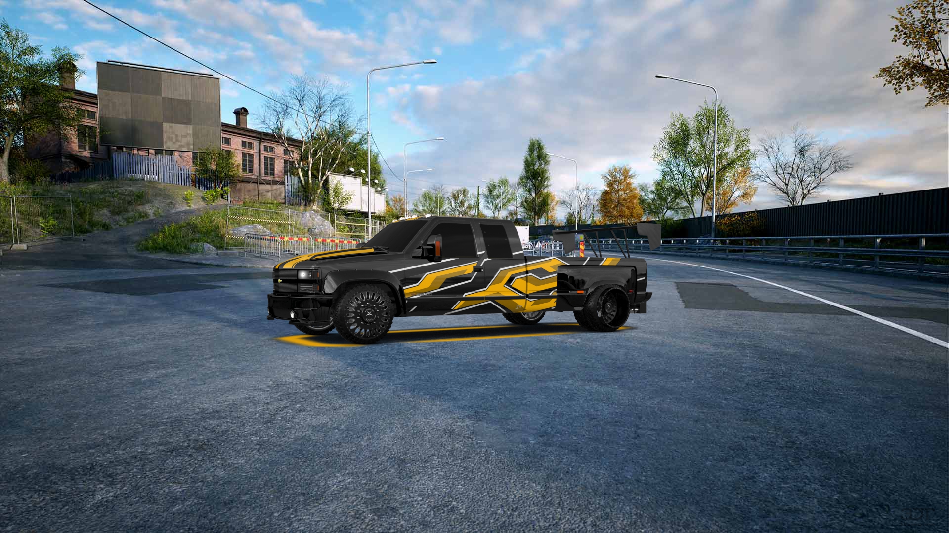 Chevrolet K3500 Extended Cab Pickup Truck 1988