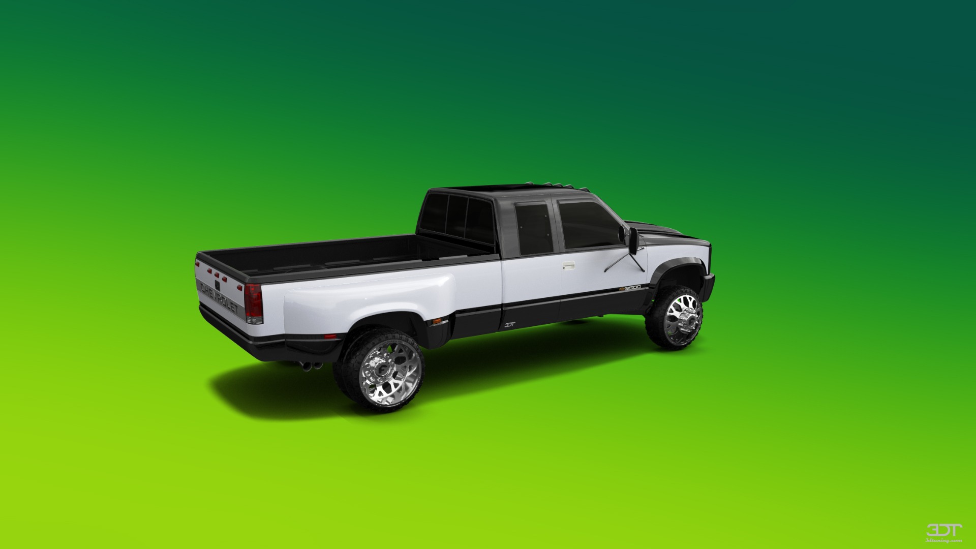 Chevrolet K3500 Extended Cab Pickup Truck 1988