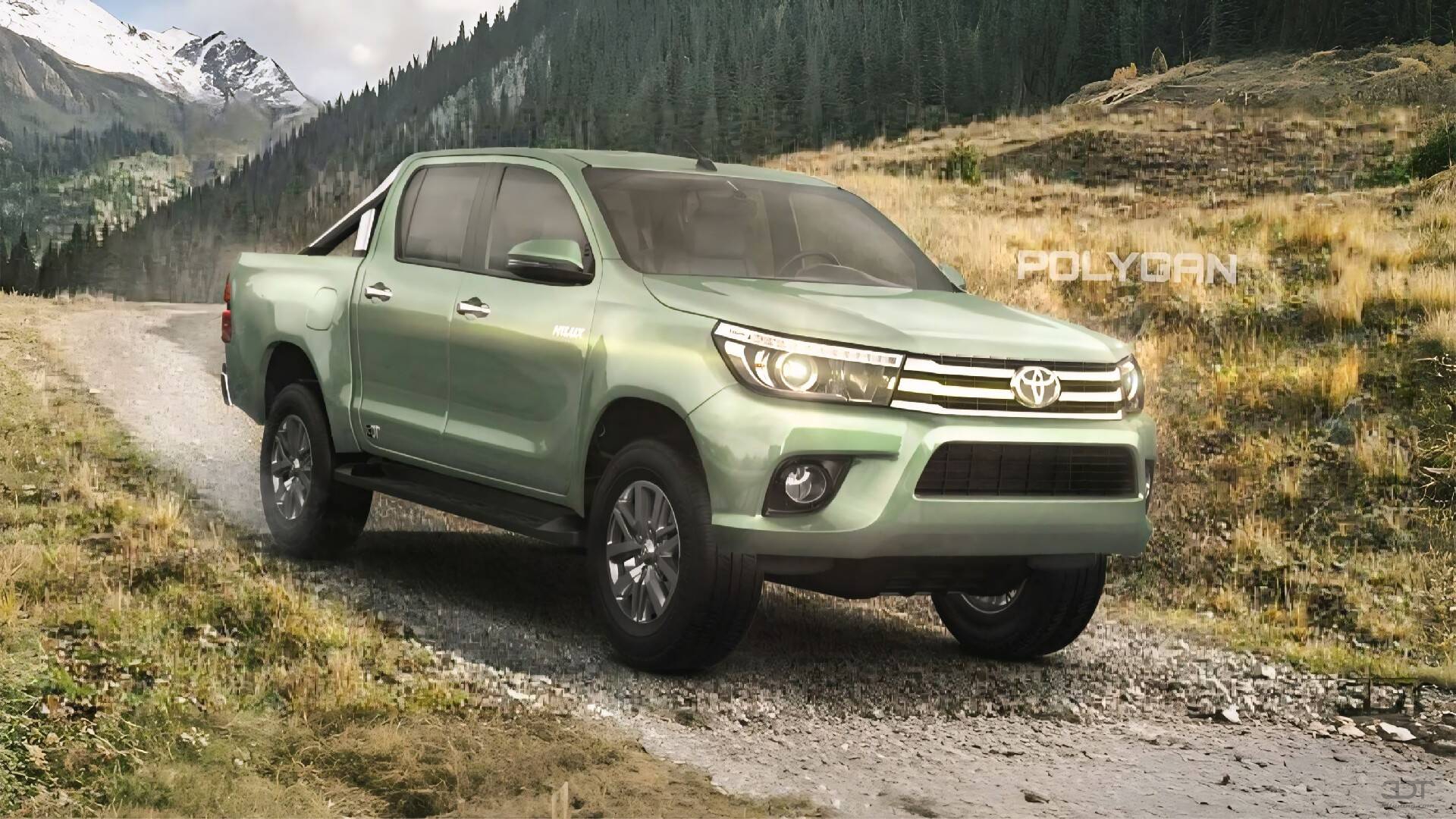 Toyota Hilux Double Cab 4 Door pickup truck 2015