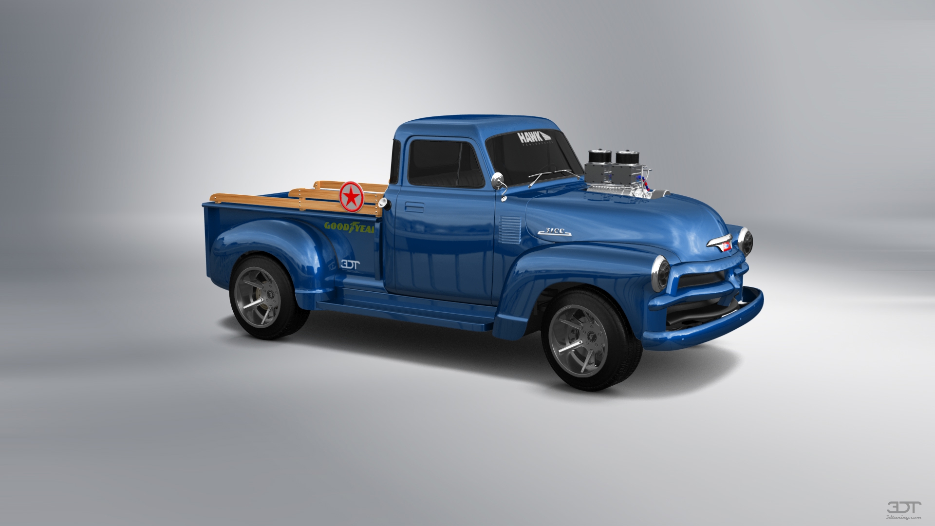 Chevrolet 3100 2 Door pickup truck 1954 tuning