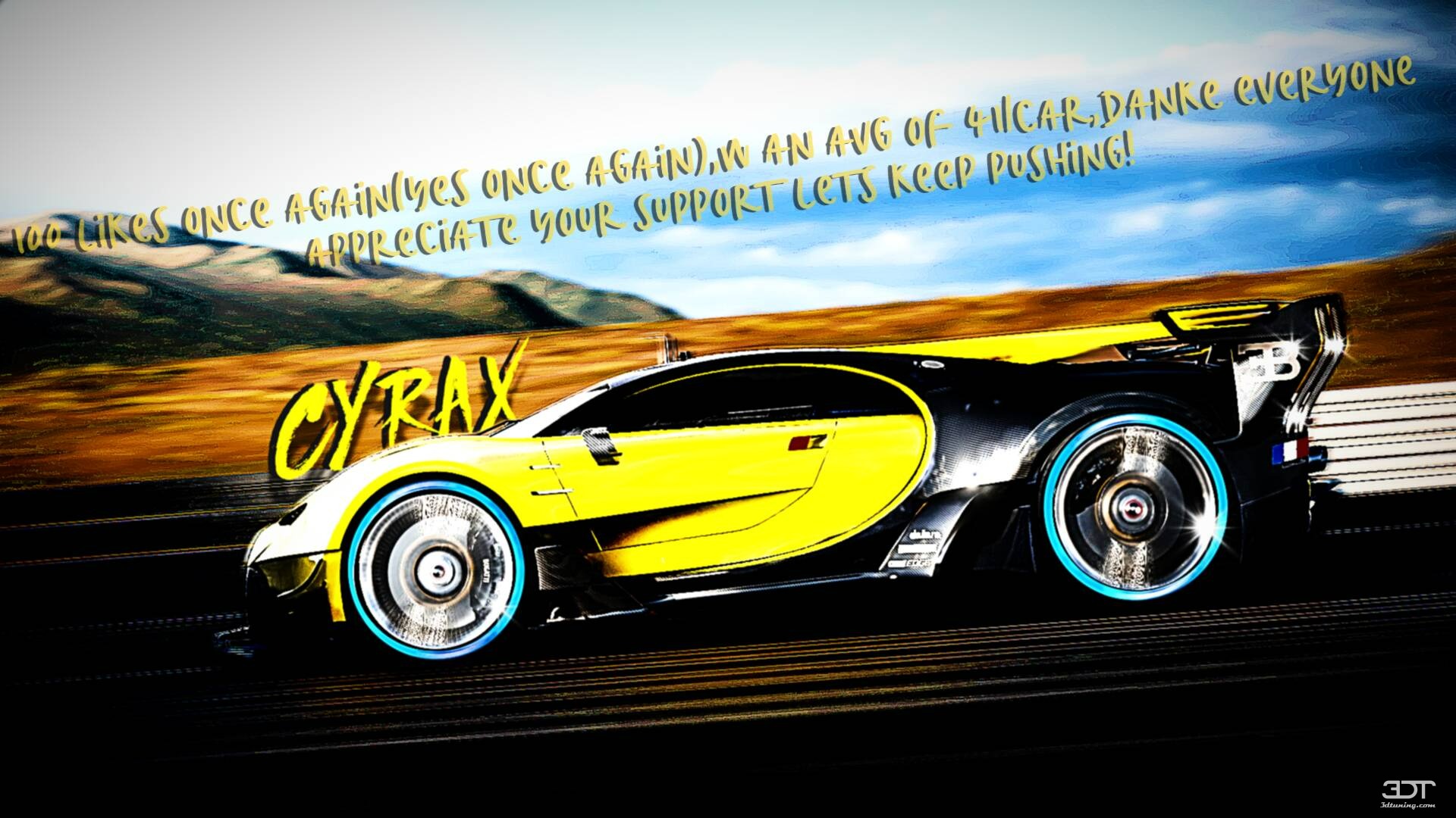 Bugatti Vision GT Supercar 2015
