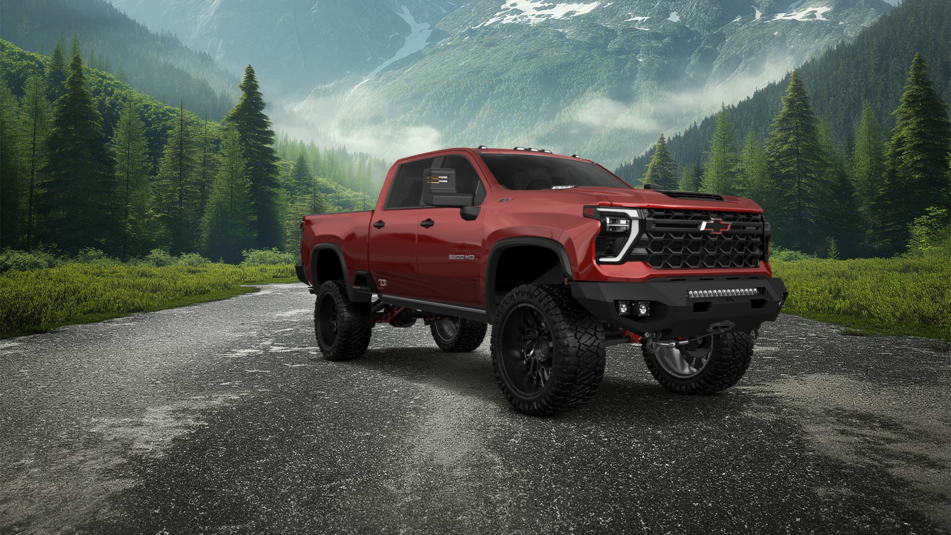 Chevrolet Silverado 2500 HD 4 Door pickup truck 2024