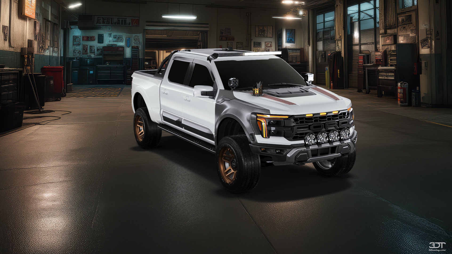 Ford F-150 Raptor 4 Door pickup truck 2024 tuning