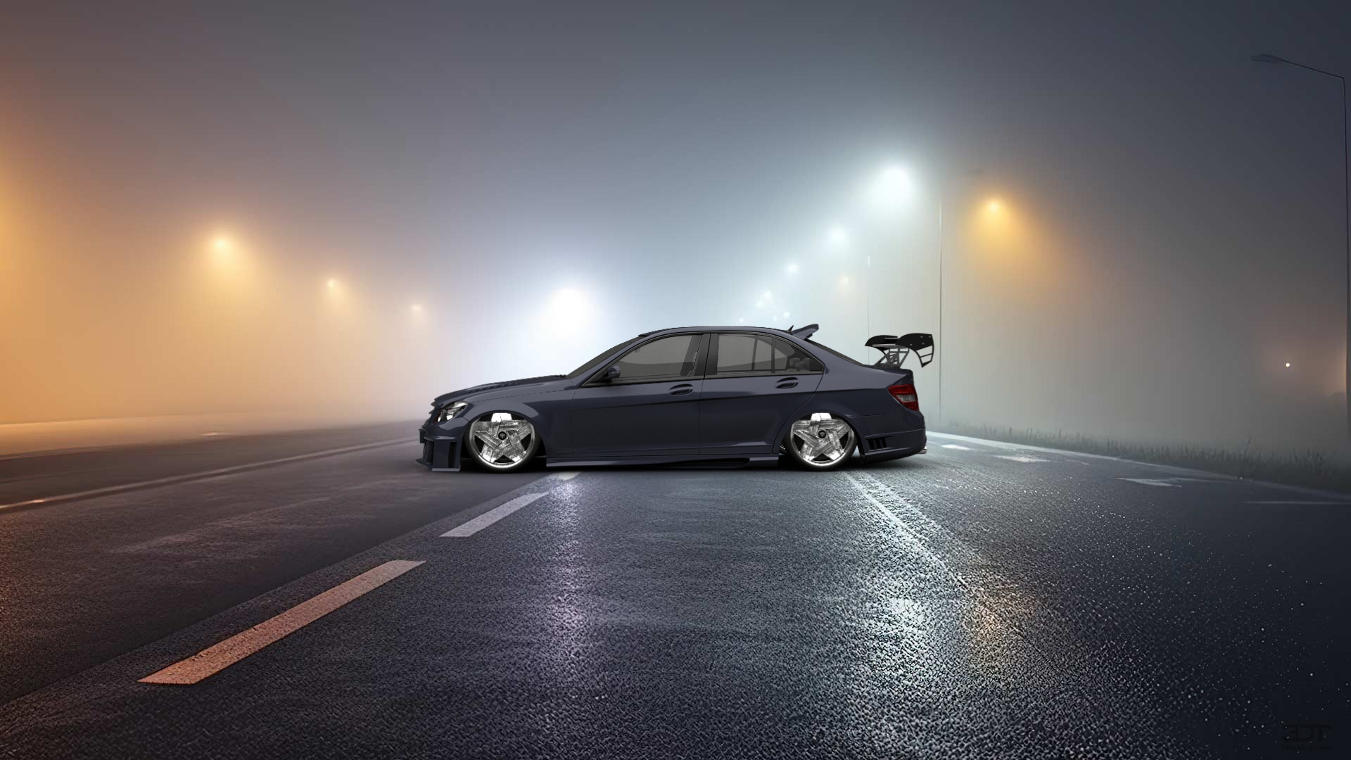 Mercedes C class Sedan 2007 tuning