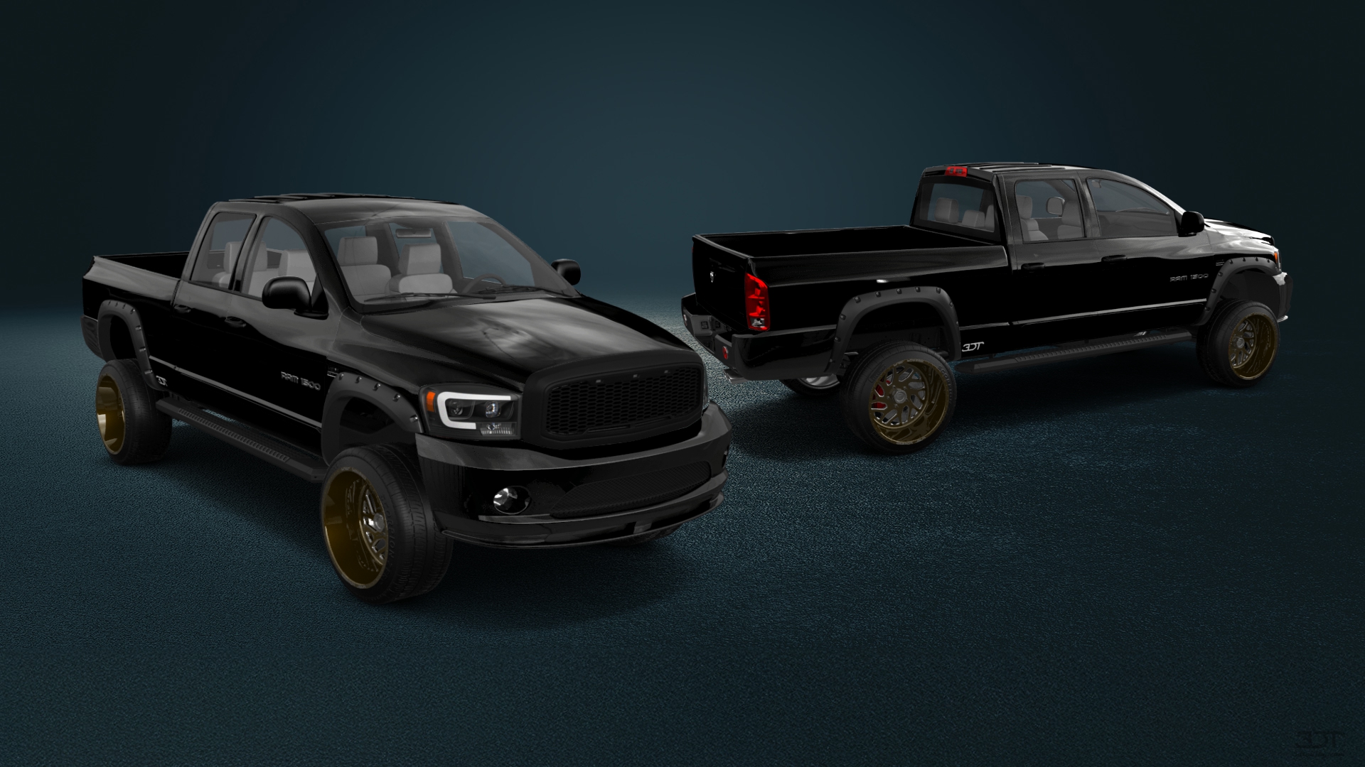 Dodge Ram 1500 Quad-Cab 4 Door pickup truck 2006