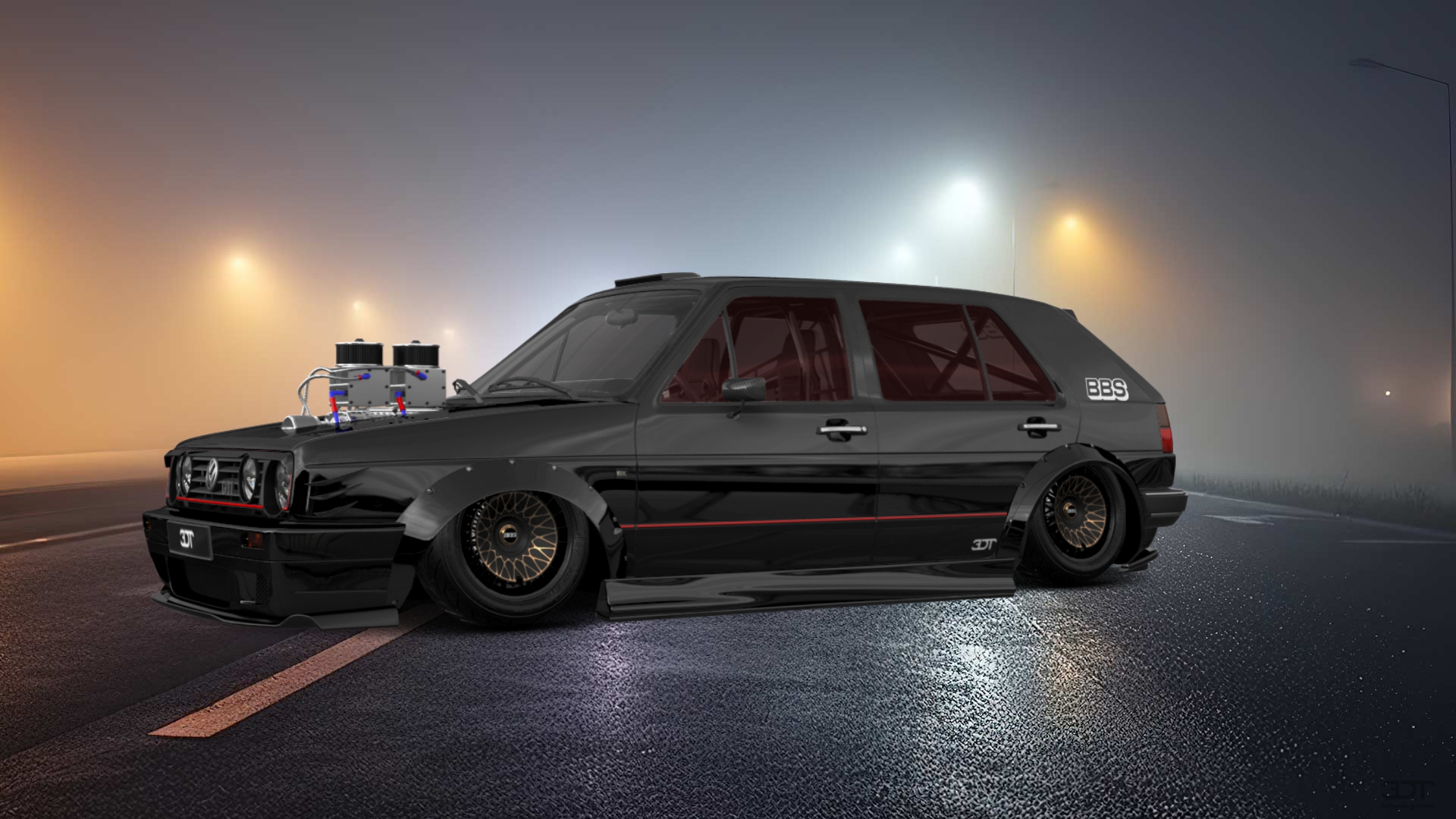 Volkswagen Golf Mk2 5 Door Hatchback 1983 tuning