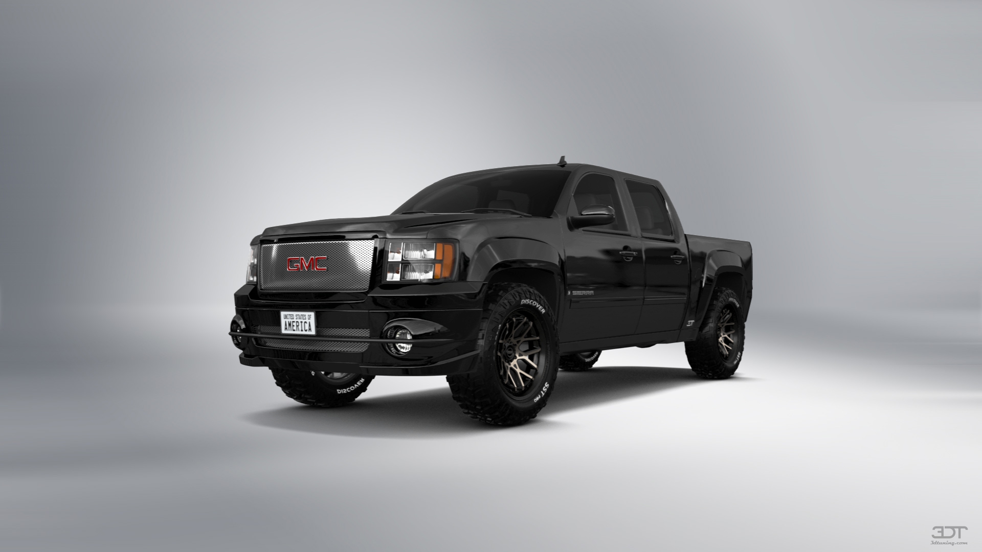 GMC Sierra 1500 Crew Cab 5.8 ft box 4 Door pickup truck 2007