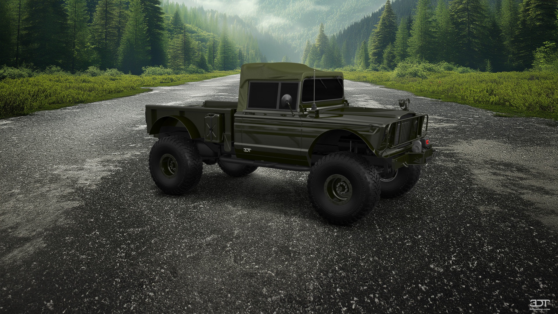 Jeep Kaiser M715 2 Door pickup truck 1968
