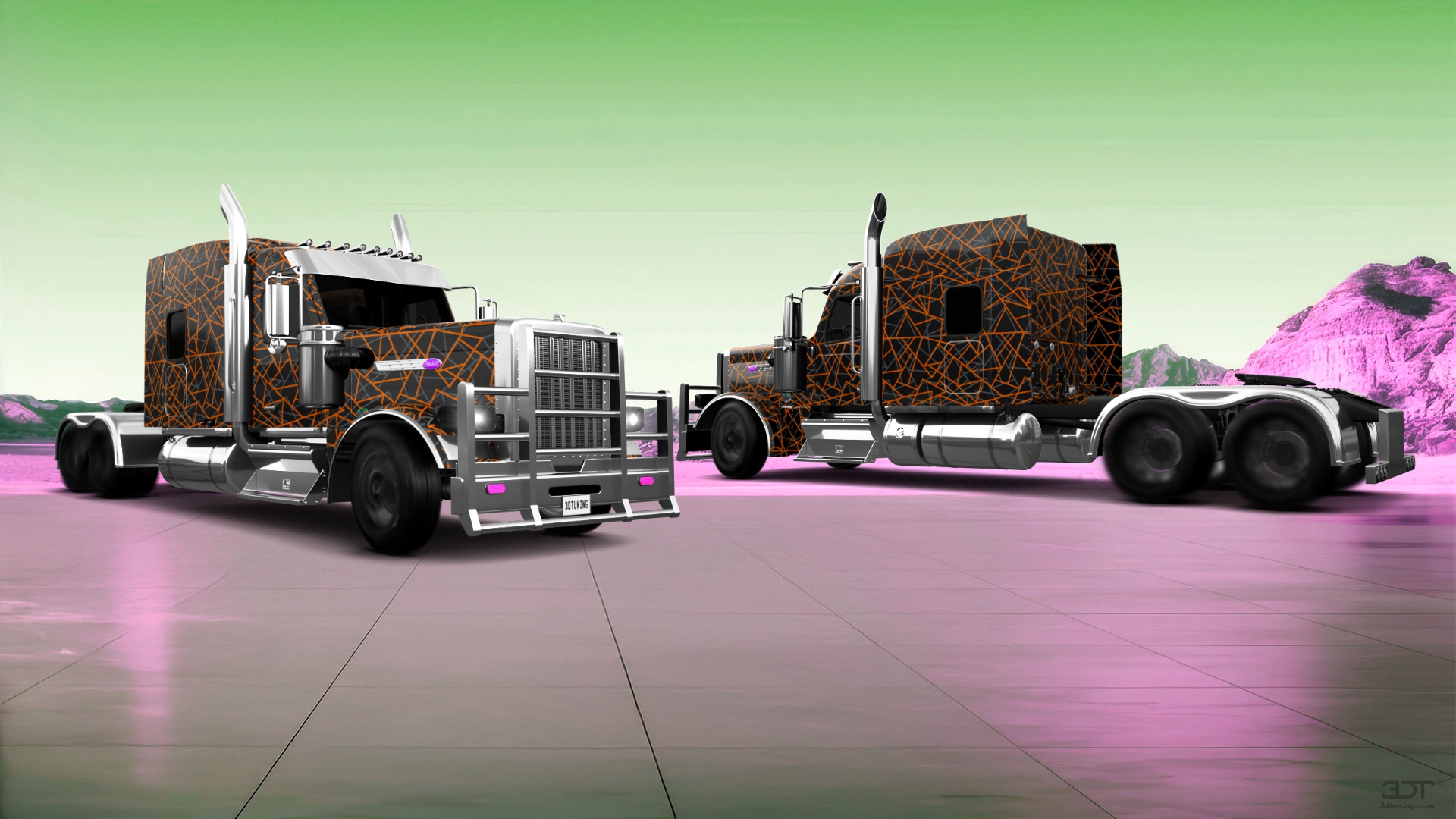 Peterbilt 589 Sleeper Cab Truck 2024 tuning