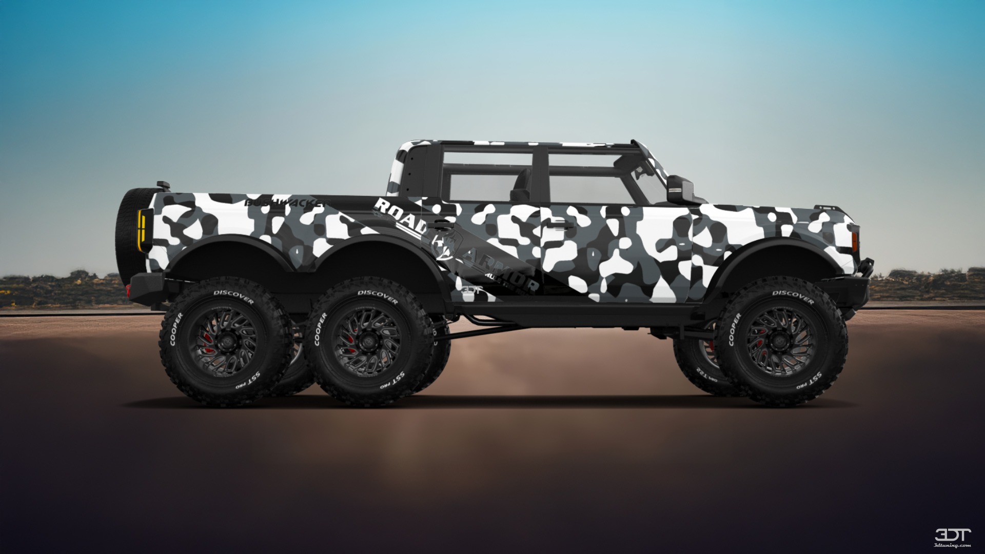 Ford Bronco 6X6 4 Door pickup truck 2021 Images