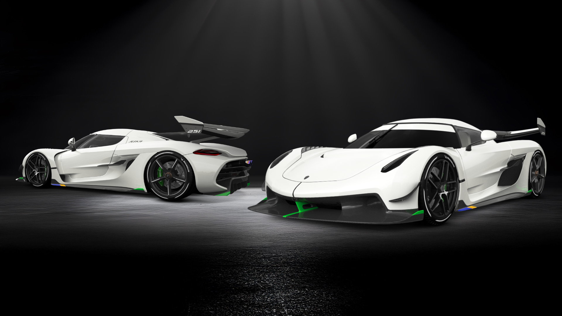 Koenigsegg Jesko 2 door targa top 2020