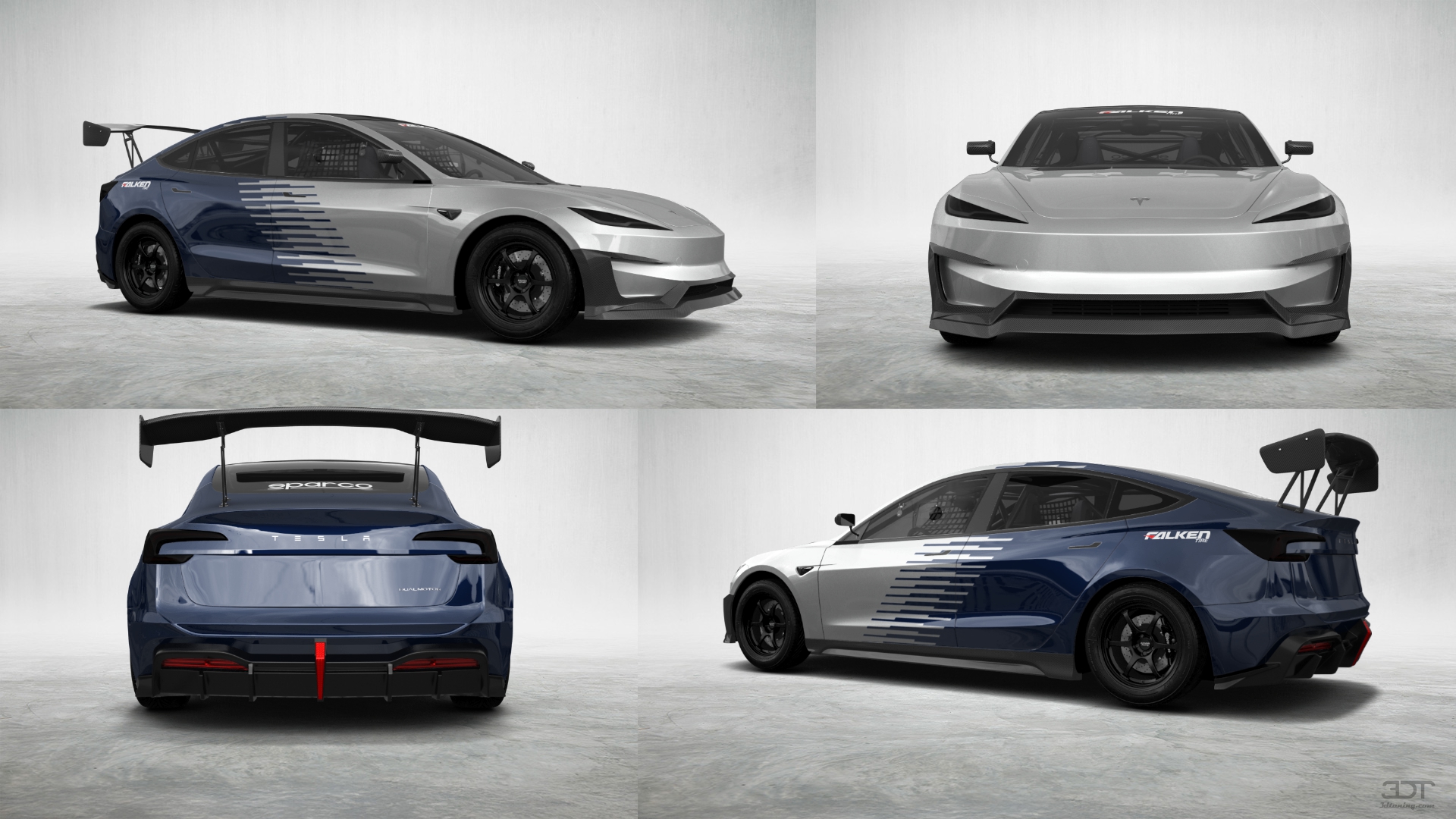 Tesla Model 3 4 Door Saloon 2023 tuning