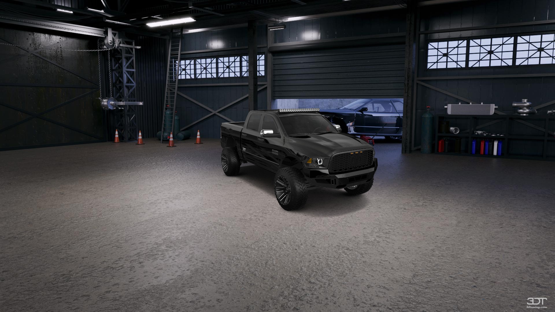 Dodge Ram 1500 5.7' box 4 Door pickup truck 2010 tuning