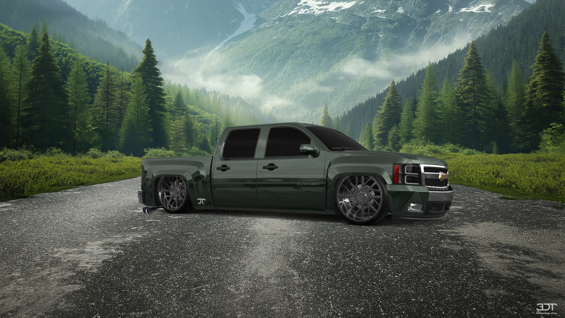 Chevrolet Silverado 1500 Crew Cab 4 Door pickup truck 2007