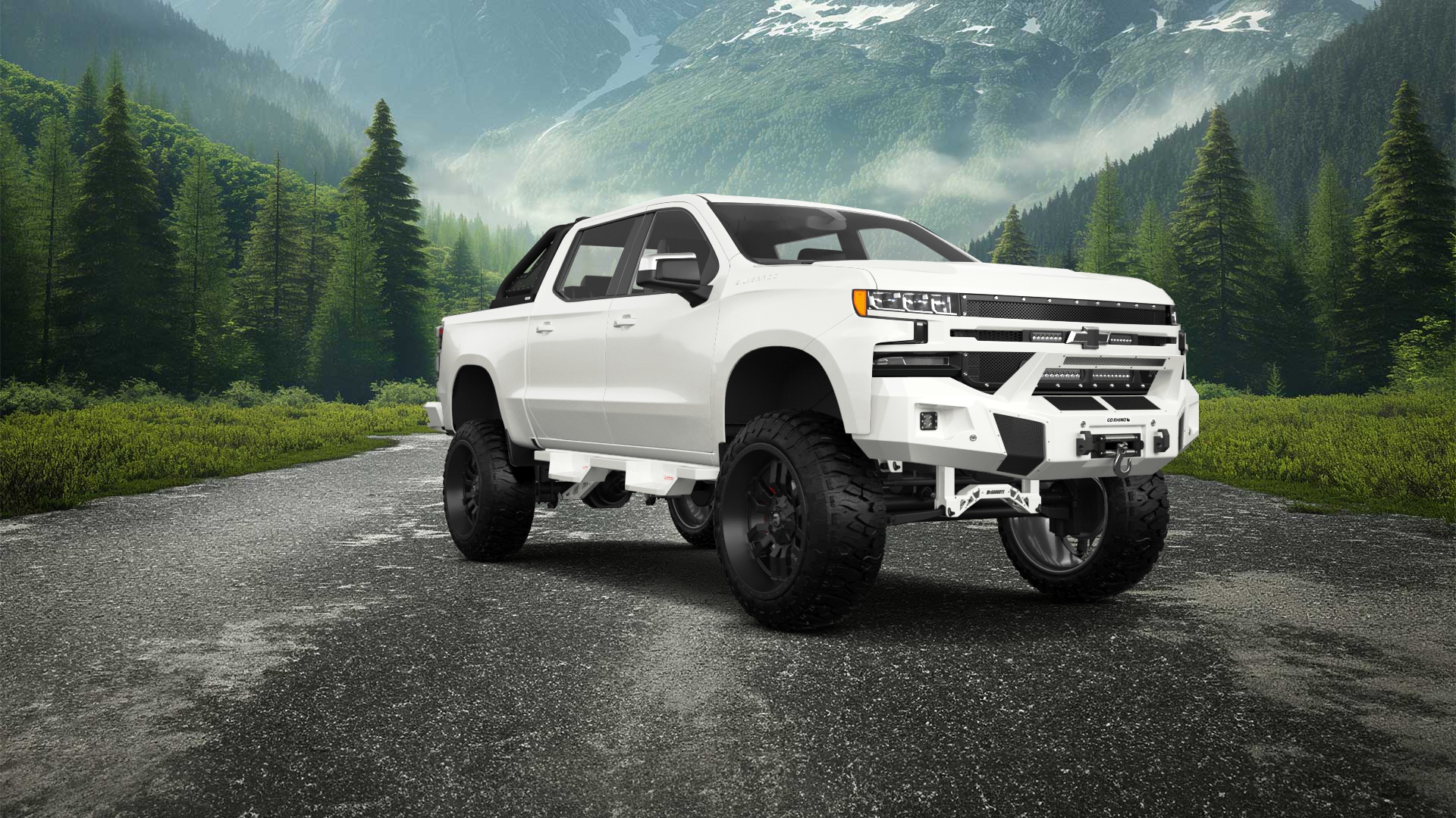 Chevrolet Silverado 1500 4 Door pickup truck 2019 tuning