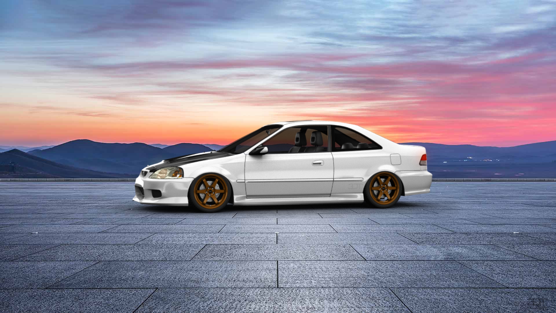 Honda Civic Si Coupe 1999 tuning