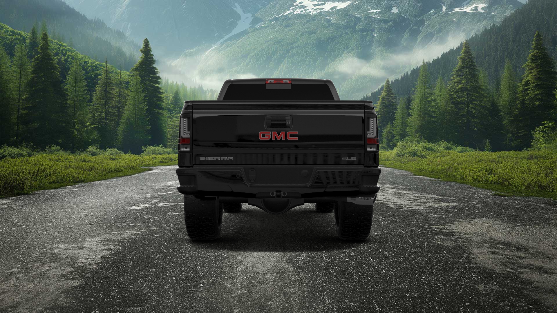 GMC Sierra 4 Door pickup truck 2014