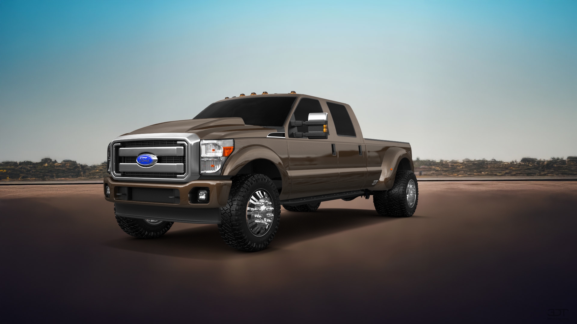Ford F-350 DRW 4 Door pickup truck 2013 tuning