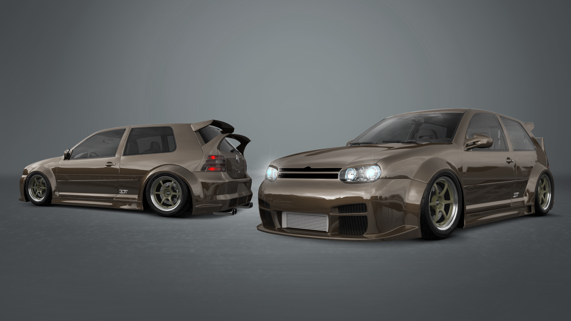 Volkswagen Golf 4 (mk4) 3 Door Hatchback 1997 tuning