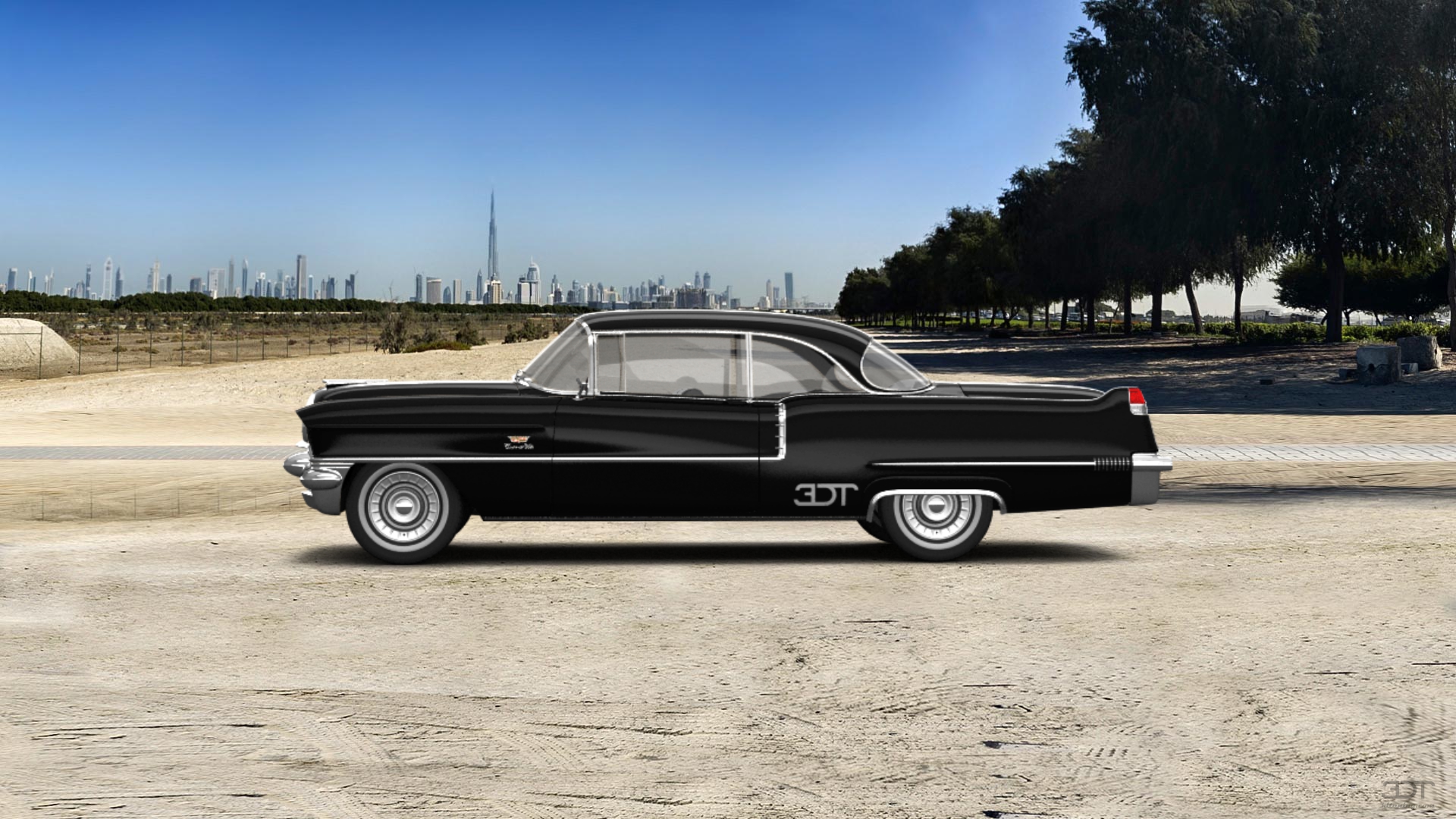 Cadillac De Ville Coupe 1956 tuning