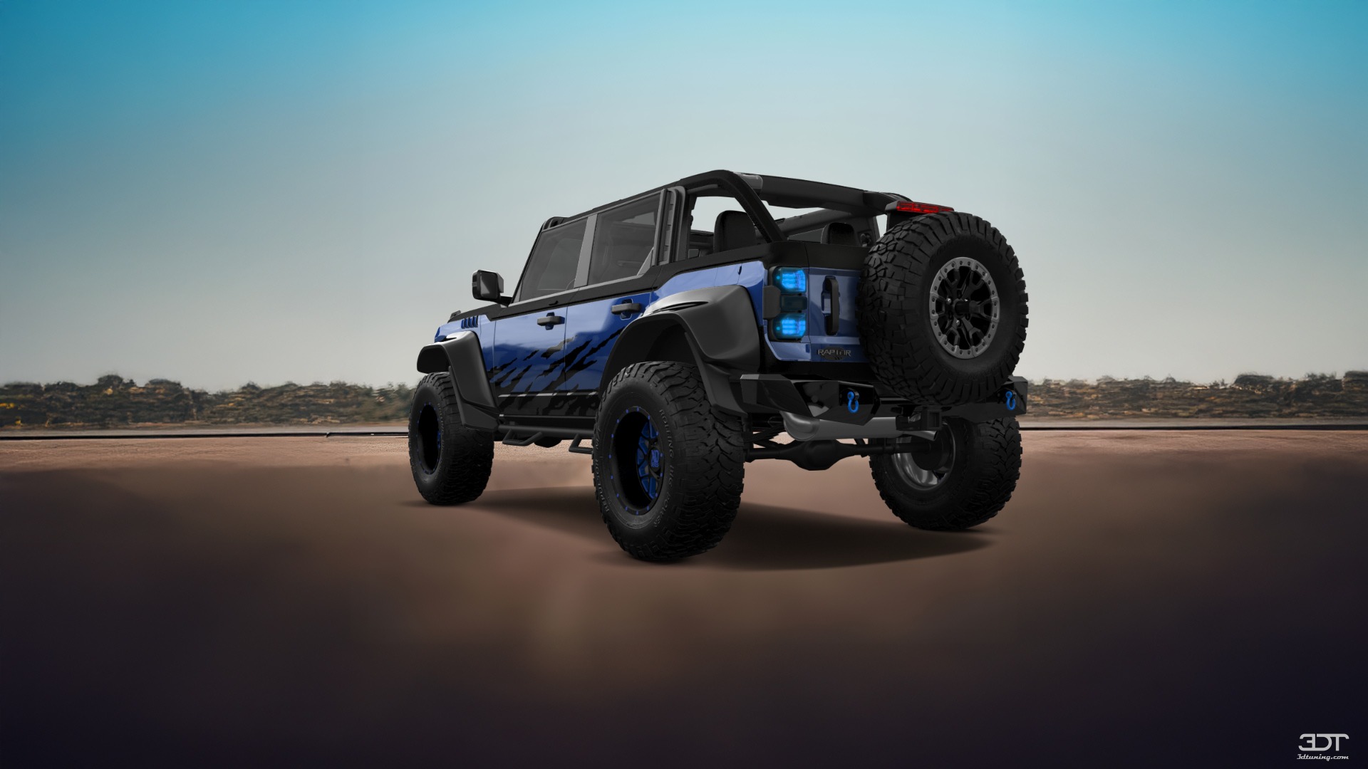 Ford Bronco Raptor 4 Door pickup truck 2022 tuning