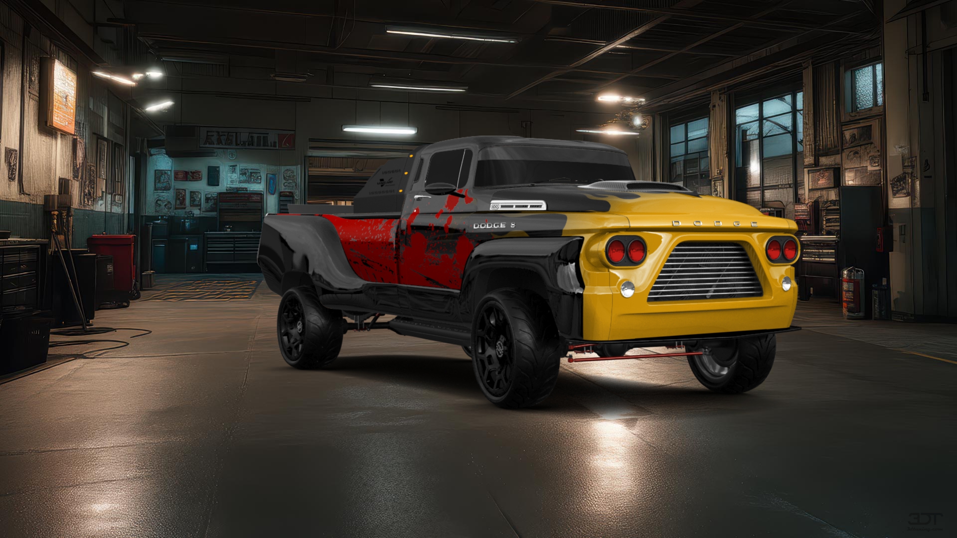 Dodge C series 2 Door pickup truck 1958 tuning