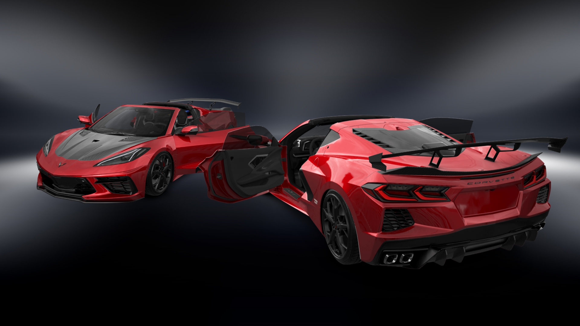 Chevrolet Corvette 2 door targa top 2020 tuning