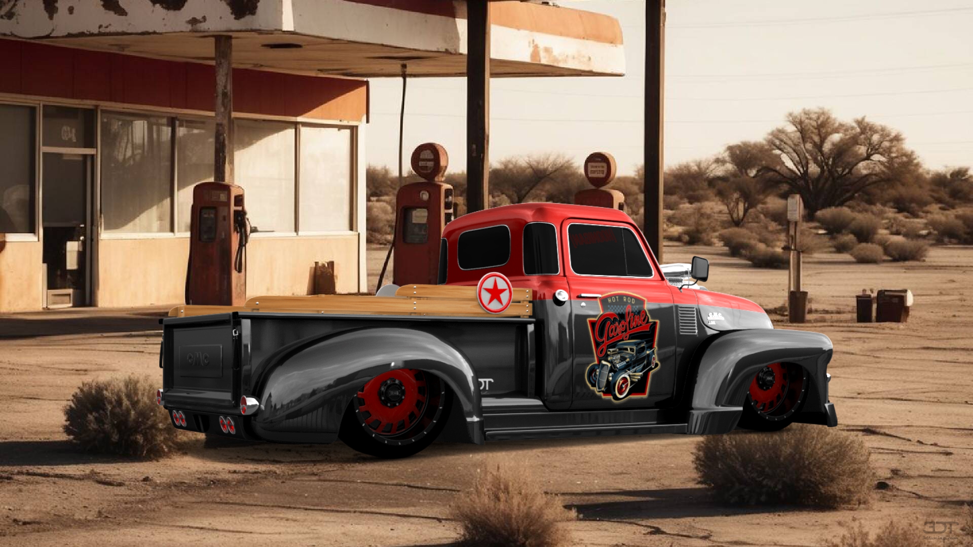 GMC 100 Stepside 2 Door pickup truck 1954 Images