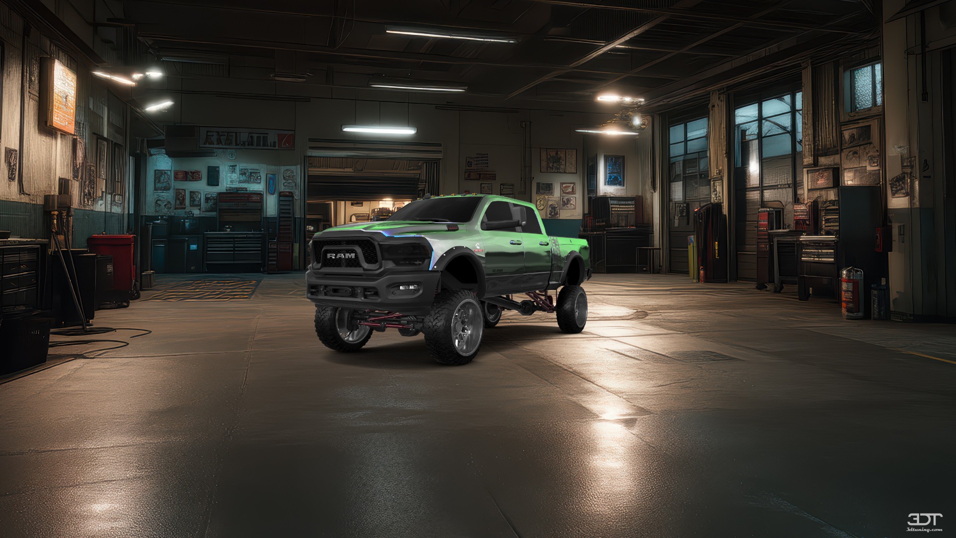 Dodge Ram 2500 4 Door pickup truck 2020 tuning