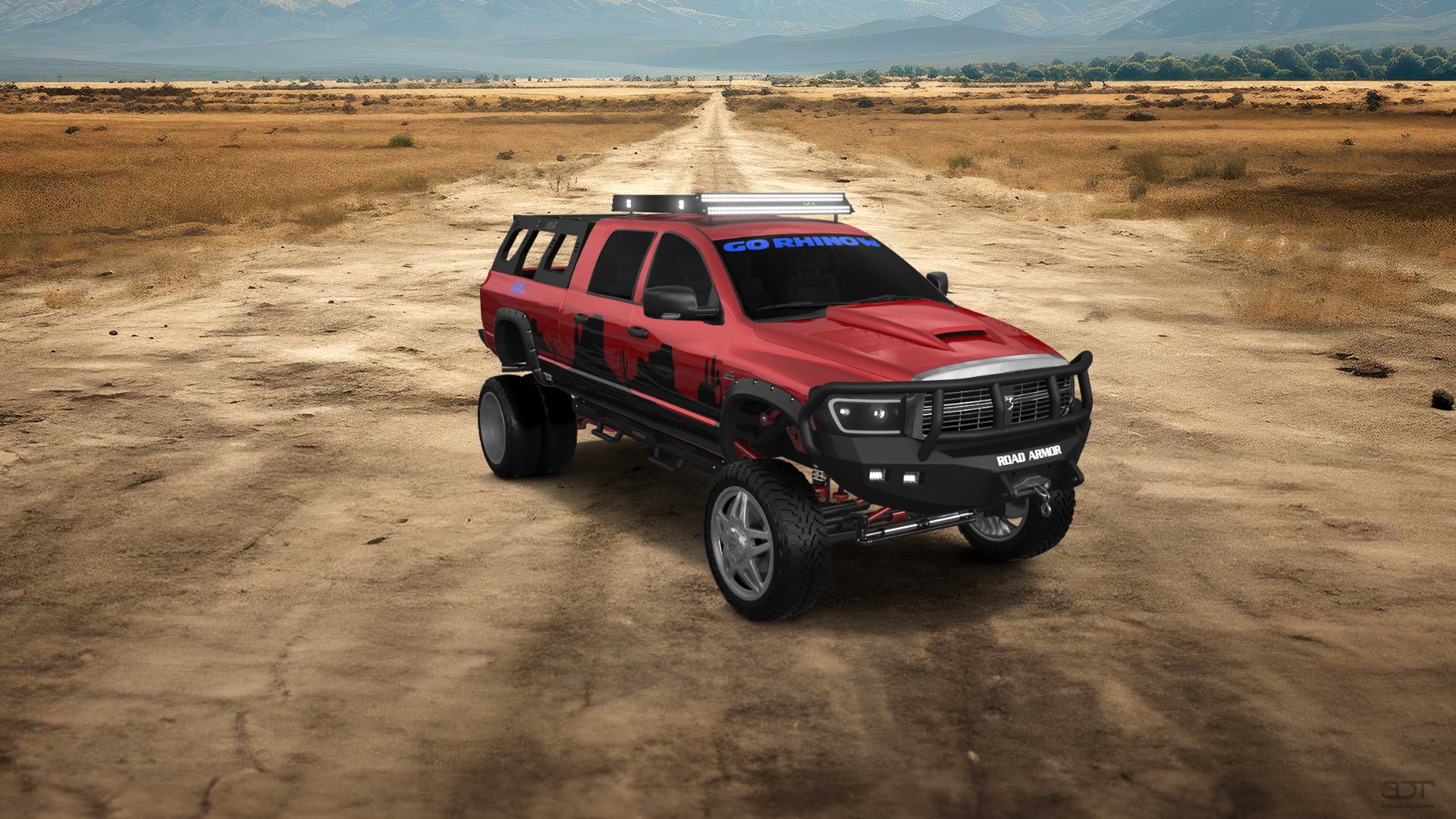 Dodge Ram 3500 Dually 4 Door pickup truck 2007 tuning