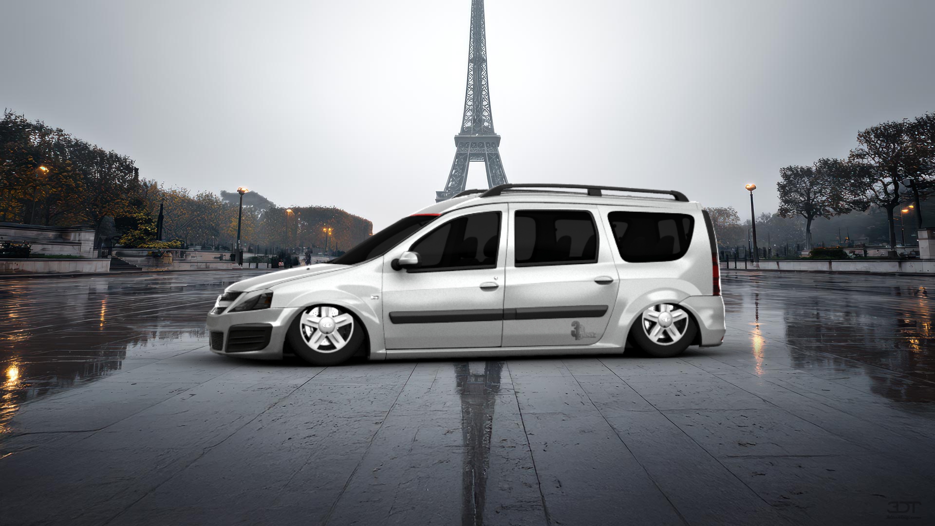 Lada Largus Passenger Van 2012 tuning