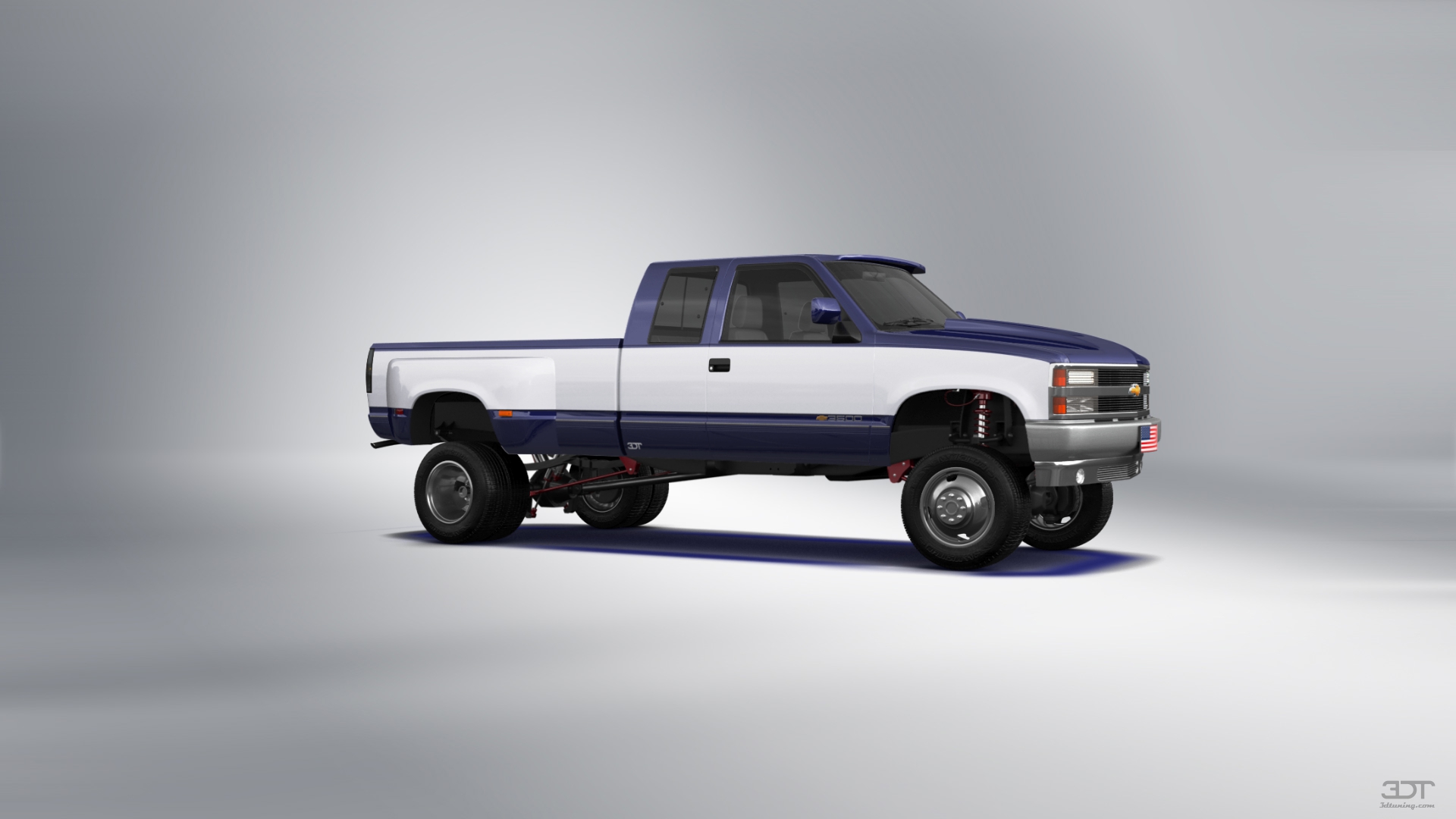 Chevrolet K3500 Extended Cab Pickup Truck 1988