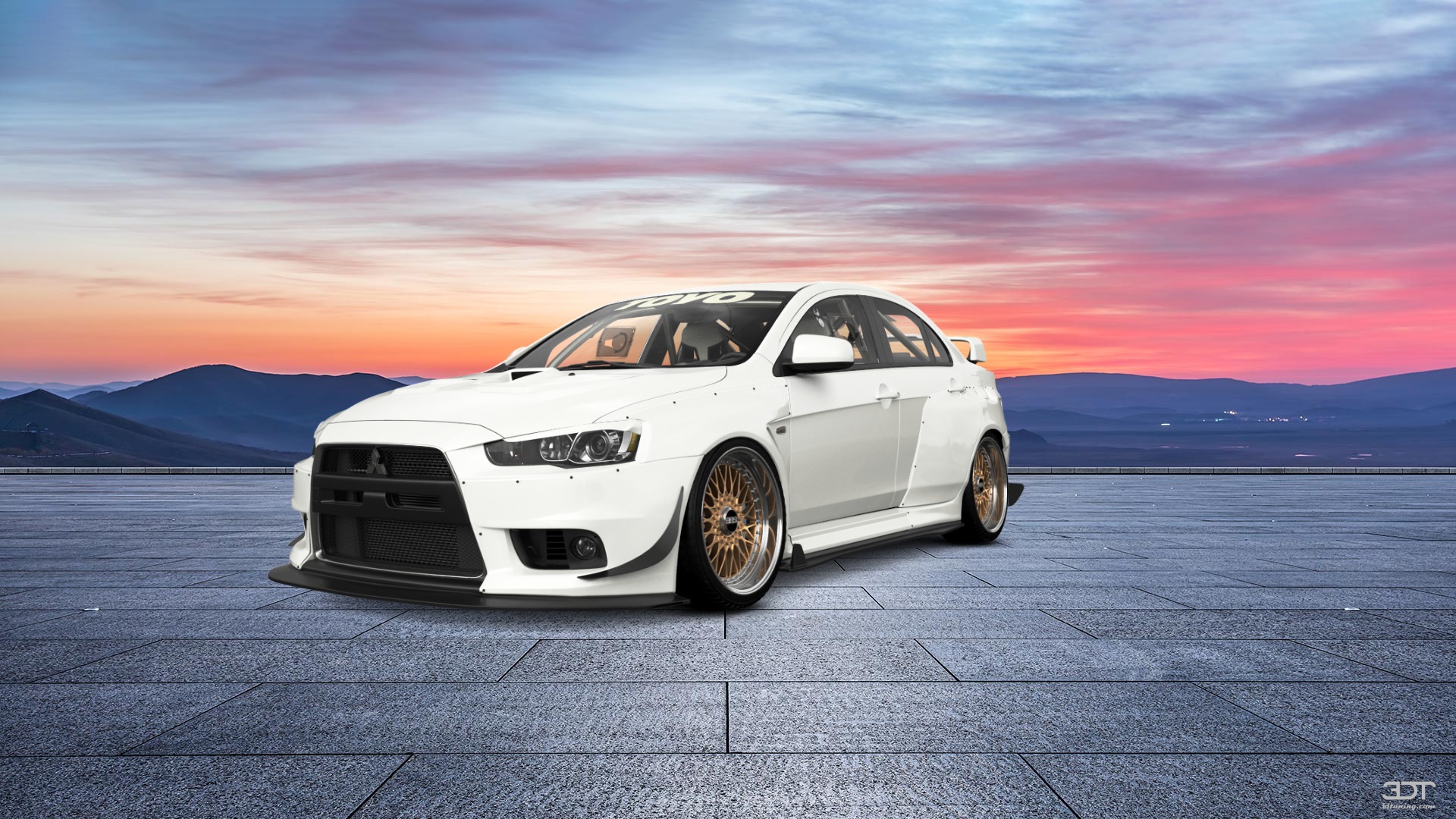Mitsubishi Lancer Evolution X Sedan 2008 tuning