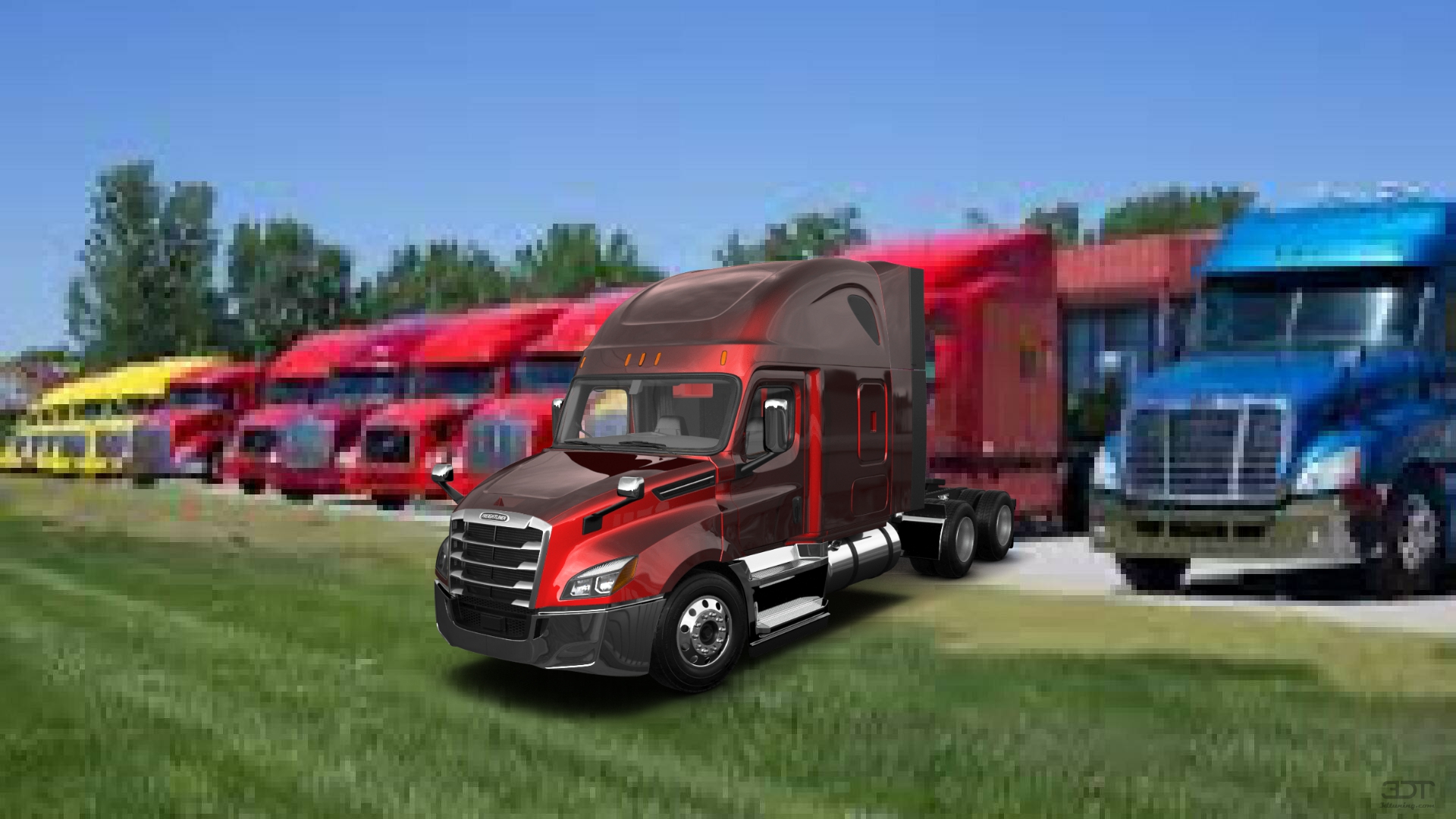 Freightliner Cascadia Sleeper Cab Truck 2018