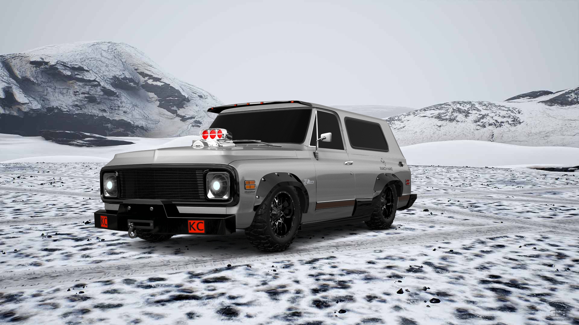 Chevrolet K5 Blazer 2 Door pickup truck 1969 tuning