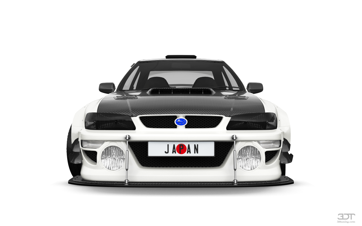 Tuning Subaru Impreza WRX STI 22B 2 Door Coupe 2000