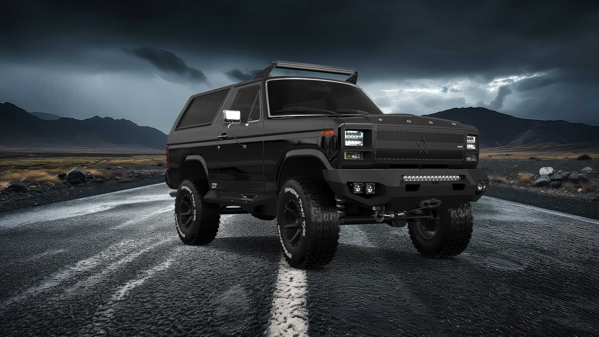 Ford Bronco 3 Door SUV 1980