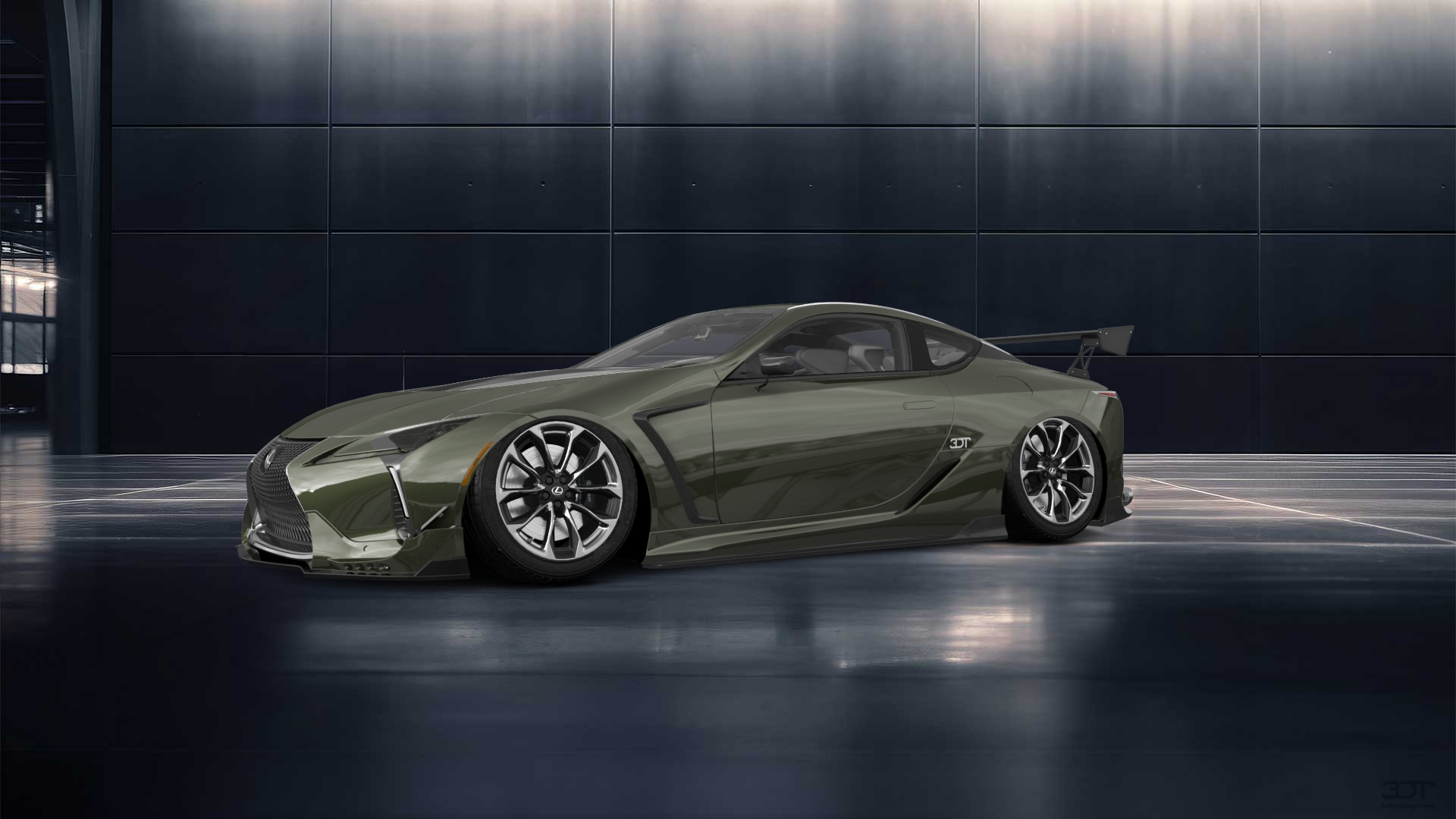 Lexus LC500 2 door fastback coupe 2017 tuning